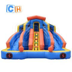 CH Jumping Castles Inflatable Water Slide Inflatable Bouncer Slide Combo