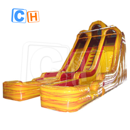 CH Inflatable Giant Water Slide Commercial Adult Huge Pool Inflatable Slide For Sale