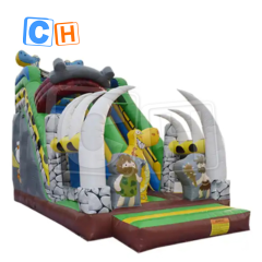 CH Commercial Used Inflatable Double Themed Slides For Kids Cheap Inflatable Water Slides For Sale