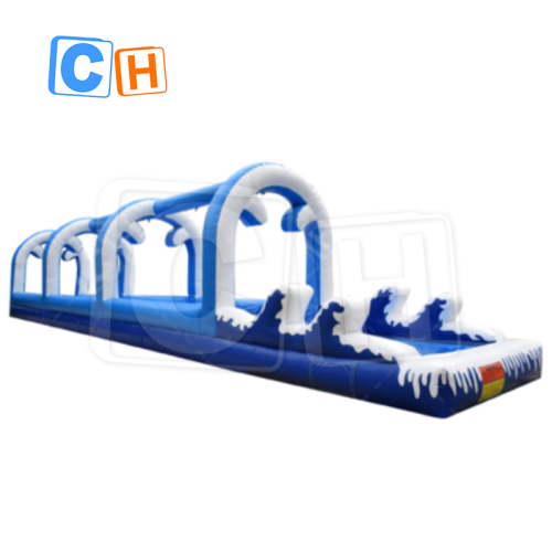 CH High Quality Theme Park Slide Commercial Inflatable Water Park Slide Water Trampoline Slide