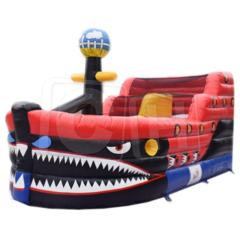 Hot Sale Pirate Inflatable Bounce House With Slide, China Pirate Ship Inflatable Rental ,Inflatable Pirate Ship With A Dry Slide