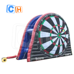 CH Hot Sale Giant Inflatable Human Kick Soccer Foot Dart Ball Dartboard Game