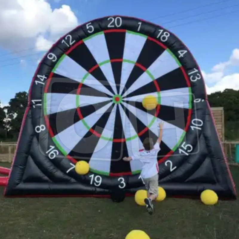 CH Hot Sale Giant Inflatable Human Kick Soccer Foot Dart Ball Dartboard Game