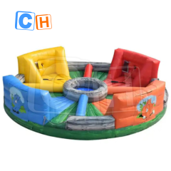 CH Inflatable Sport Game Hungry Hippo Chow Down Fun Interactive Game Outdoor Crazy Sport Games For Party