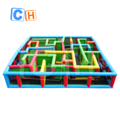 CH Outdoor Commercial Portable Outdoor Adult And Kids Inflatable Maze Hot Helling Colorful Inflatable Maze
