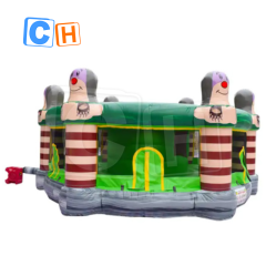 CH Wholesale Life Size Whack-A-Mole Interactive Sports Games Giant 5M Inflatable Human Whack A Mole Game With Hammers