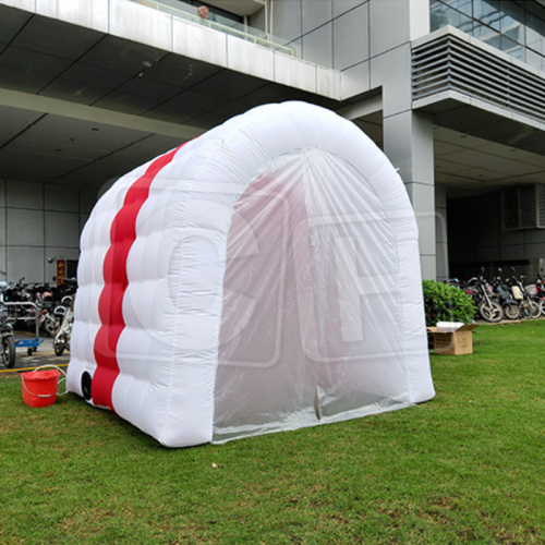 CH Inflatable channel spray Fast delivery movable Inflatable Fogging Disinfection tunnel for mall entrance