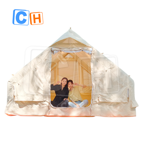 CH Inflatable Tents Camping Outdoor Waterproof Large Family For Sale Double Layer Pop Up Tents Airtight Inflatable Camping Tent