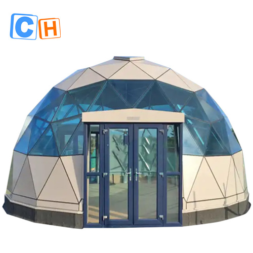 CH Wholesale 6-8 Person Dome Tent Big Round Dome Tents Transparent Geodesic Dome Tent Gramping For Events