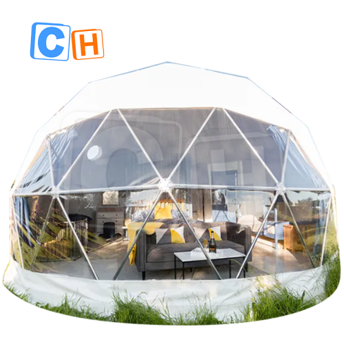 CH 9M Outdoor Customized Camping Igloo Dome Tent House Luxury Hotel Geodesic Dome Tents Glamping