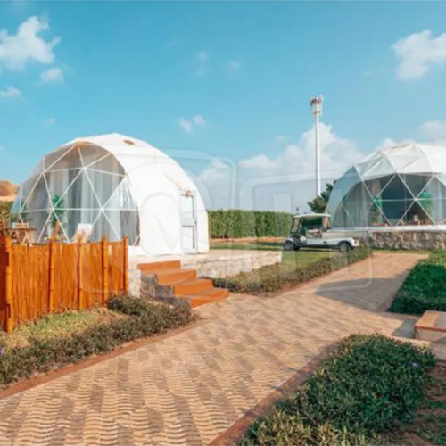 CH Hotel House Outdoor Camping Star Bubble Pvc Igloo Big Luxury Camping Outdoor Clear Transparent Glamping Dome Tent