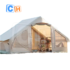 CH Camping Air Inflatable Tent 3-4 Persons Large Space 600D Polyester Luxury Family Air Tent Inflatable Camping Tent Outdoor