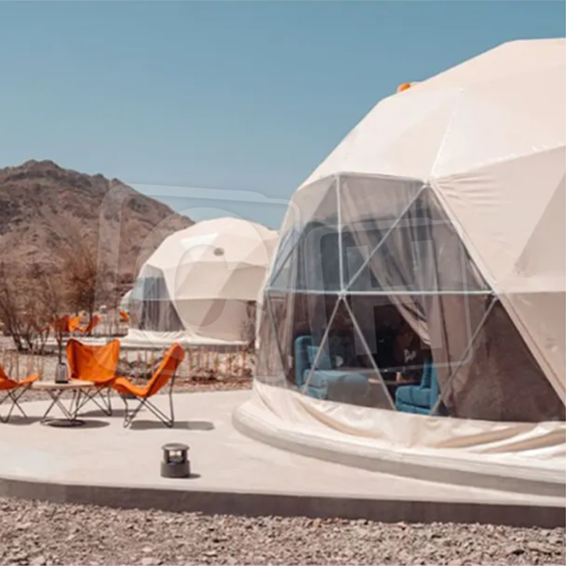 CH Hotel House Outdoor Camping Star Bubble Pvc Igloo Big Luxury Camping Outdoor Clear Transparent Glamping Dome Tent