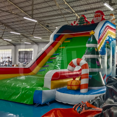 CH Christmas Inflatable Slide For Kids,Jump House Inflatable Bouncers Slide For Party