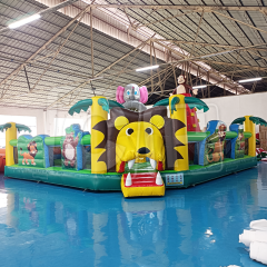 CH Giant Inflatable Combo Bouncer With 2PCS Air Blower,Jumping Castle For Kids Inflatable Bouncer For Kids