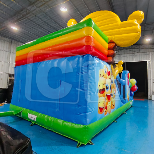 CH Commercial Inflatable Combo Bouncer For Kids,Kids Inflatable Bounce House With Slide Combo For Sale
