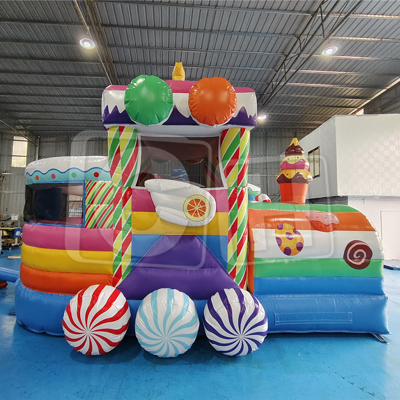 CH New Design 2024 Popular Commercial Cheap Combo Inflatable Jumping Inflatable Bouncy Castle Combo Jumper