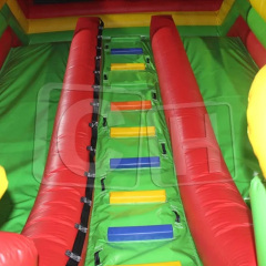 CH Fast Delivery Inflatable Dry Slide With Printing For Rental,Inflatable One Lane Slide