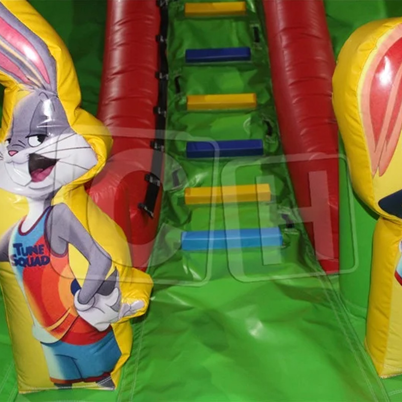 CH Fast Delivery Inflatable Dry Slide With Printing For Rental,Inflatable One Lane Slide