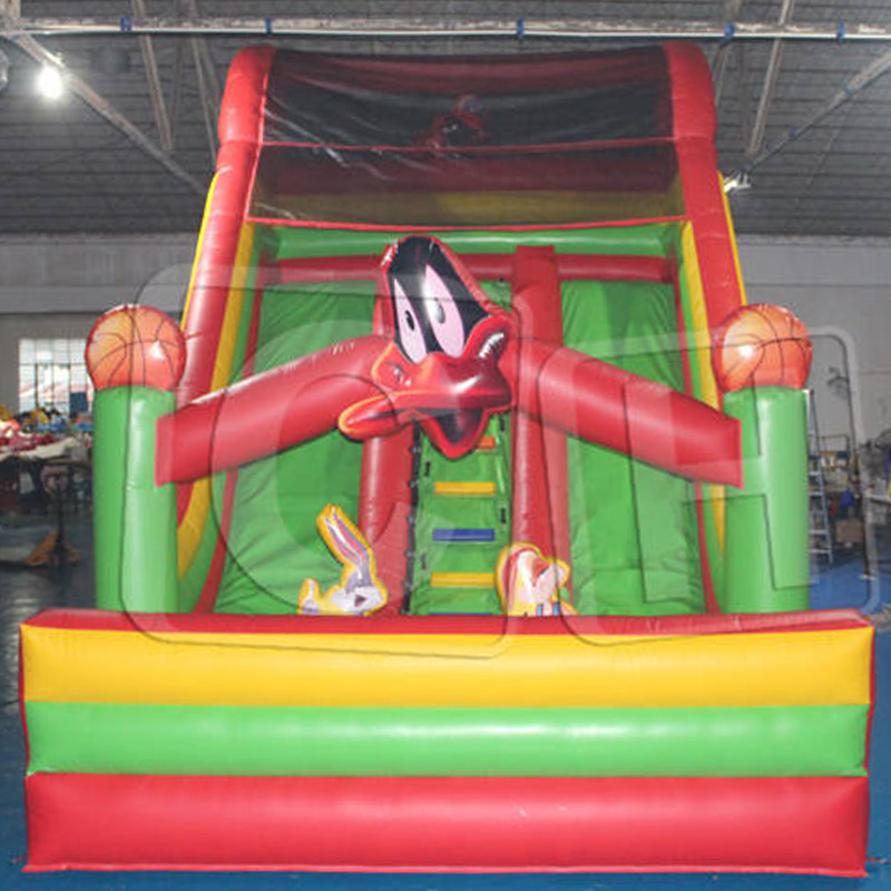 CH Fast Delivery Inflatable Dry Slide With Printing For Rental,Inflatable One Lane Slide