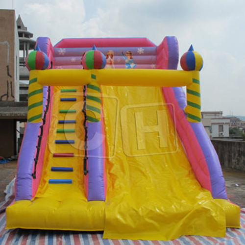 CH Commercial Inflatable Princess Slide For Sale, Mini Inflatable Girl Slide For Party