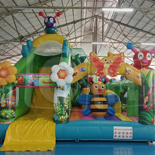 CH New Design Inflatable Fun City Outdoor Amusement Park Equipment Inflatable Playground Jumping Castle Combo Slide For Sale