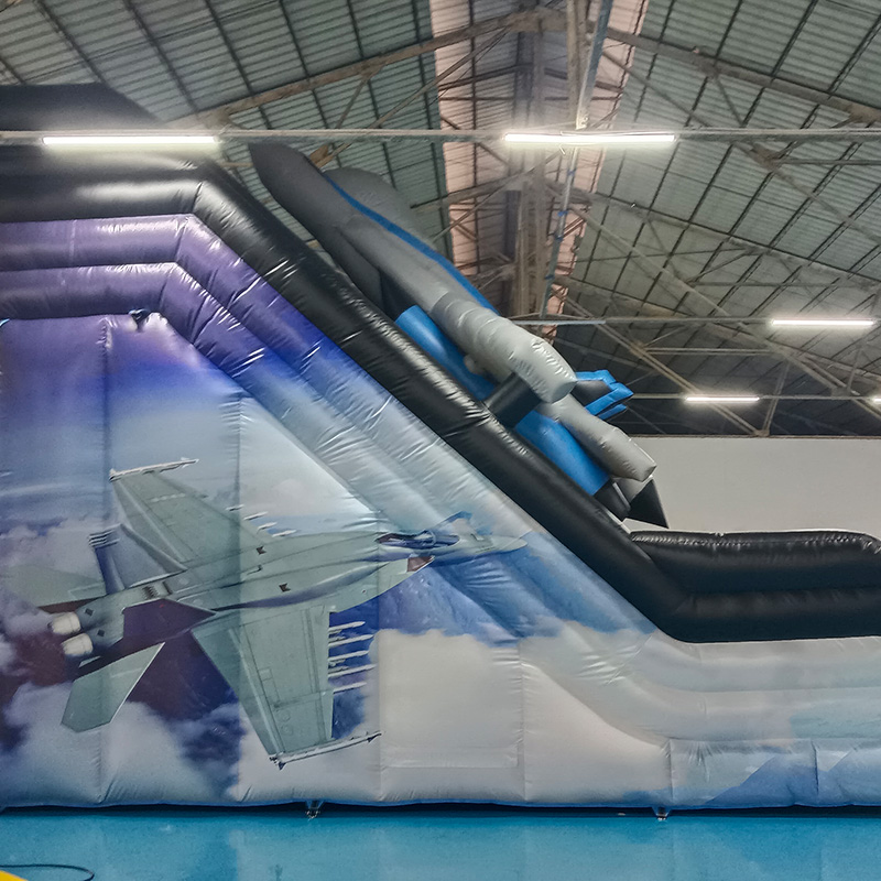 CH Airplane Bouncy Castle Slide Inflatable For Sale,Jumping Castles Inflatable Water Slide