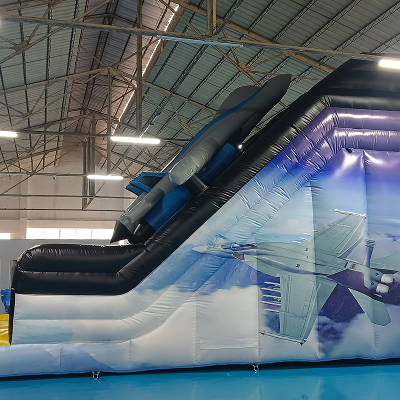 CH Airplane Bouncy Castle Slide Inflatable For Sale,Jumping Castles Inflatable Water Slide