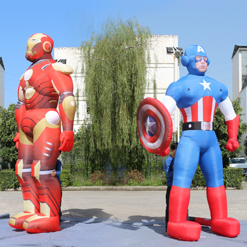 CH Iron Man Theme Inflatable Characters Advertising For Event,Advertising Inflatable Arch Inflatable Cartoon Model