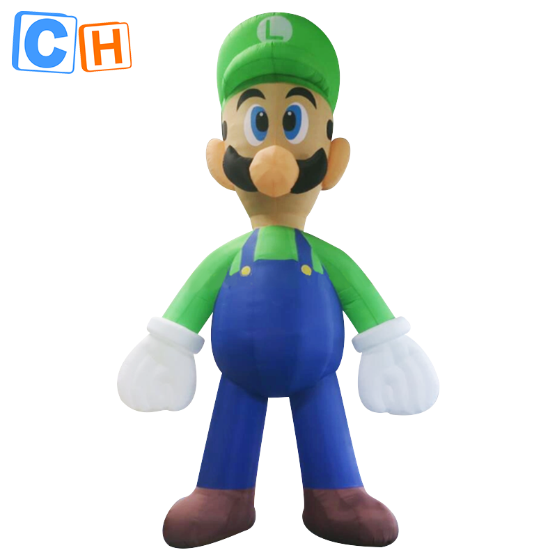 CH Mario Theme Inflatable Advertising Inflatable Model,Hot Sale Custom Inflatable Cartoon Model