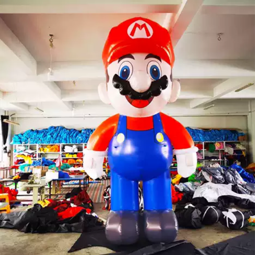 CH Mario Theme Inflatable Advertising Inflatable Model,Hot Sale Custom Inflatable Cartoon Model