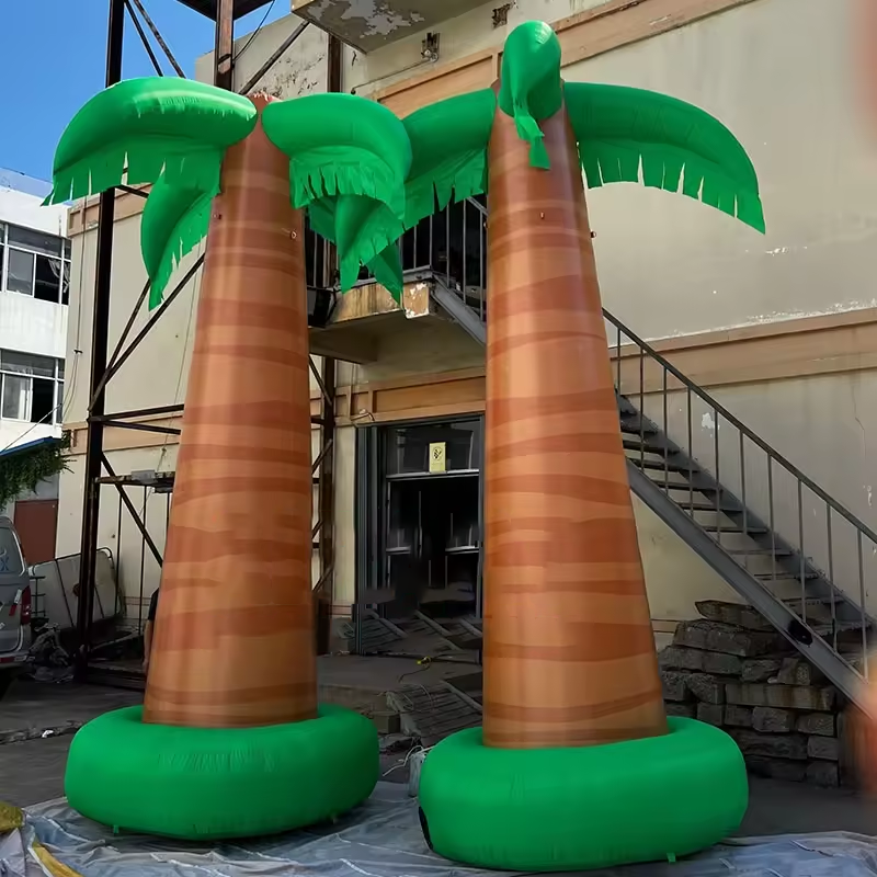 CH Coconut Tree Theme Inflatable Model For Party Event,Advertising Inflatable Coconut Tree