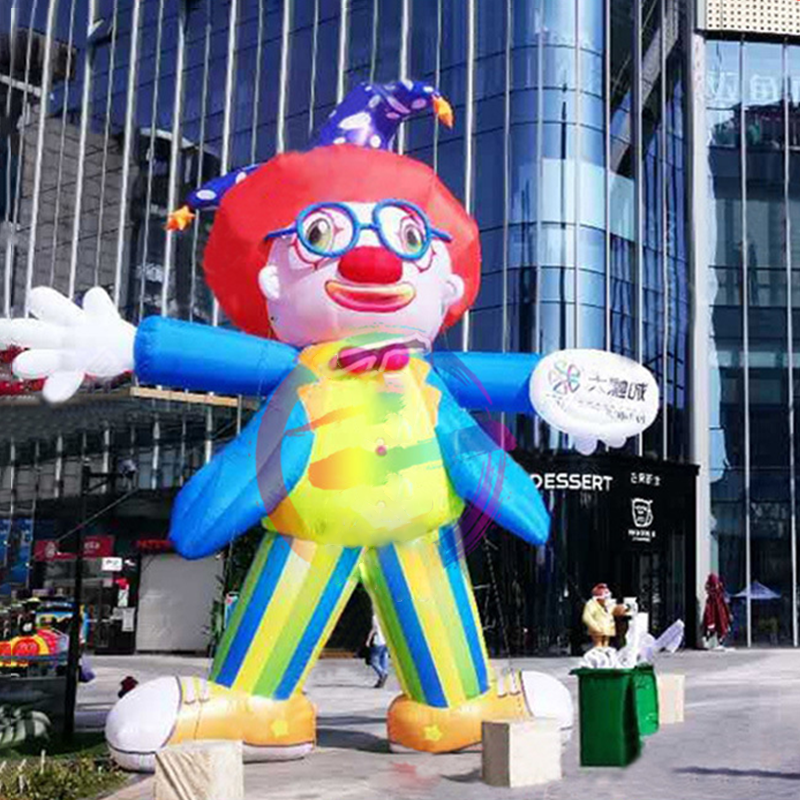 CH Mr. Clown Theme Inflatable Model Cartoon Characters,Inflatable Advertising Jaker Man Model