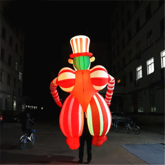 CH LED Advertising Inflatable Light Column For Party,Led Inflatable Lighting Joker