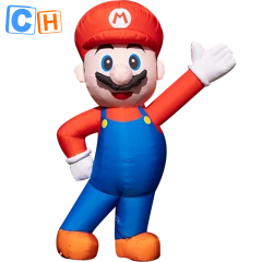 CH Mario Theme Inflatable Advertising Inflatable Model,Hot Sale Custom Inflatable Cartoon Model