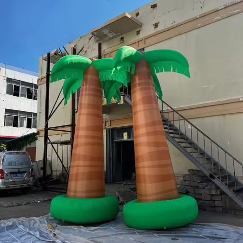 CH Coconut Tree Theme Inflatable Model For Party Event,Advertising Inflatable Coconut Tree