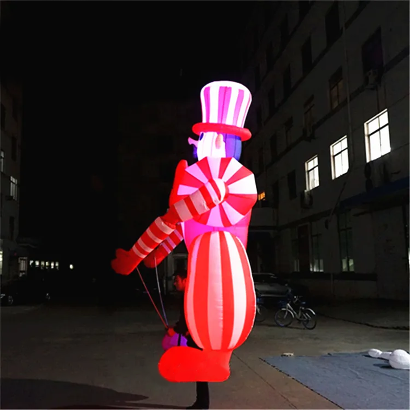 CH LED Advertising Inflatable Light Column For Party,Led Inflatable Lighting Joker