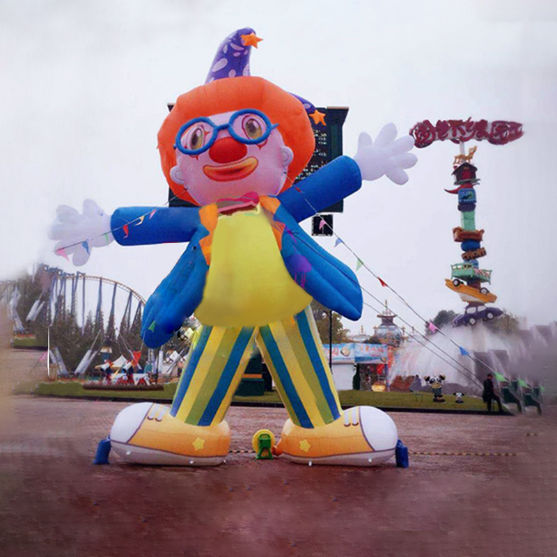 CH Mr. Clown Theme Inflatable Model Cartoon Characters,Inflatable Advertising Jaker Man Model