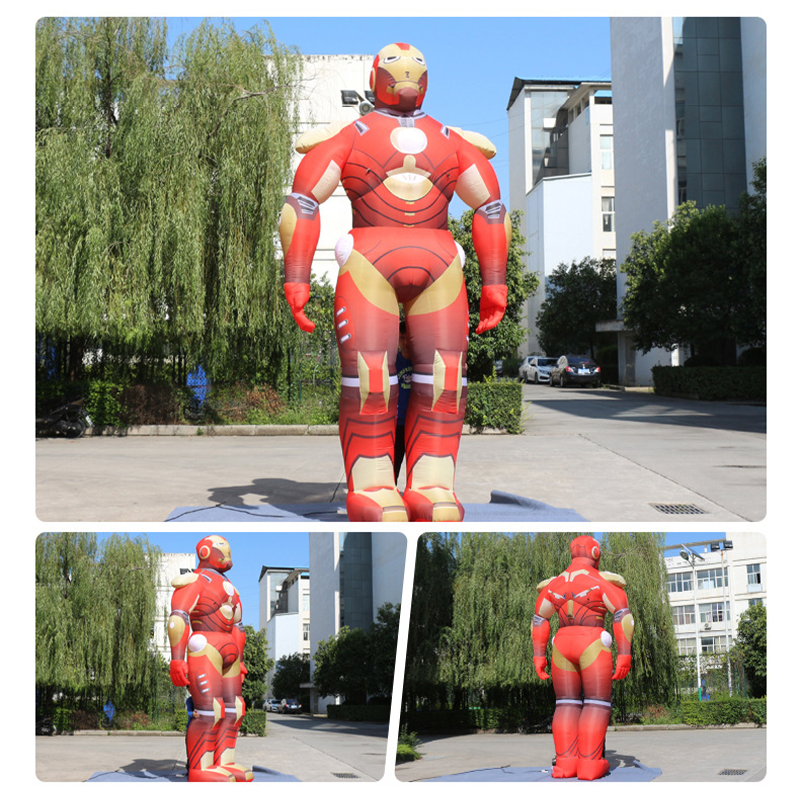 CH Iron Man Theme Inflatable Characters Advertising For Event,Advertising Inflatable Arch Inflatable Cartoon Model