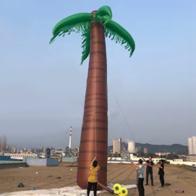 CH Coconut Tree Theme Inflatable Model For Party Event,Advertising Inflatable Coconut Tree