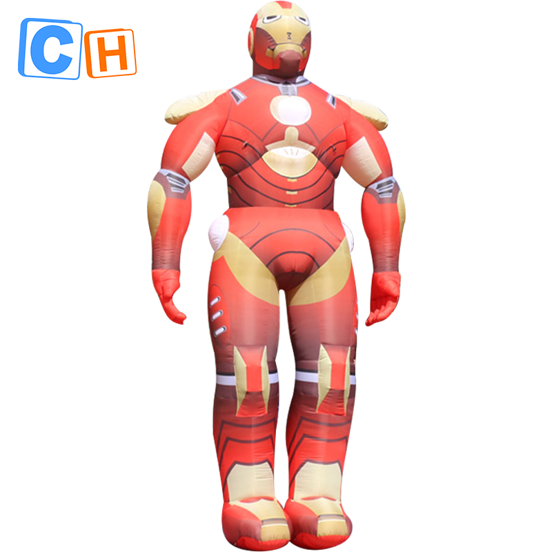 CH Iron Man Theme Inflatable Characters Advertising For Event,Advertising Inflatable Arch Inflatable Cartoon Model