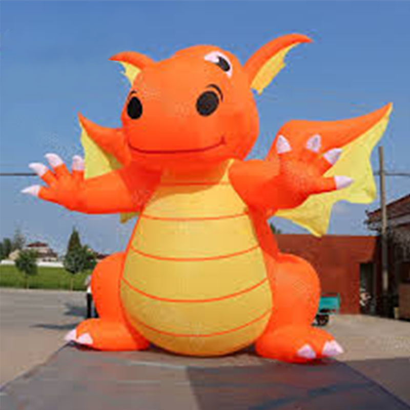 CH Charmander Inflatable Model For Kids,Inflatable Advertising Materials Advertising Inflatable Light Column