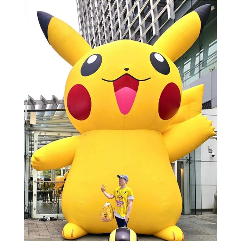 CH Cue Pikachu Advertising Inflatable Model For Party,Advertising Inflatables Adult Cartoon