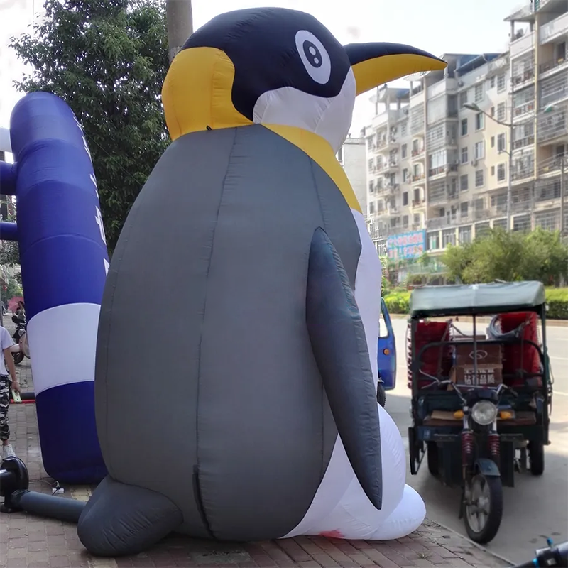 CH Penguin Theme Inflatable Model For Party Sale,Popular Inflatable Pools Model 2024