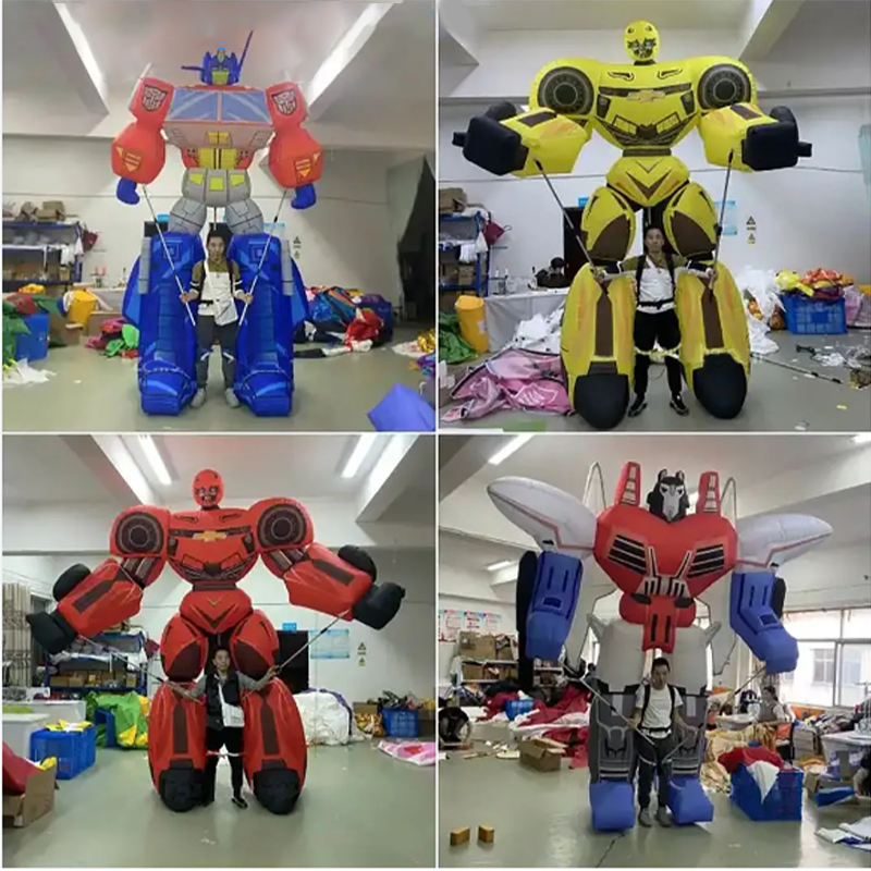 CH Transformers Theme PVC Inflatable Characters For Advertising,Movie Character Advertising Inflatable Model