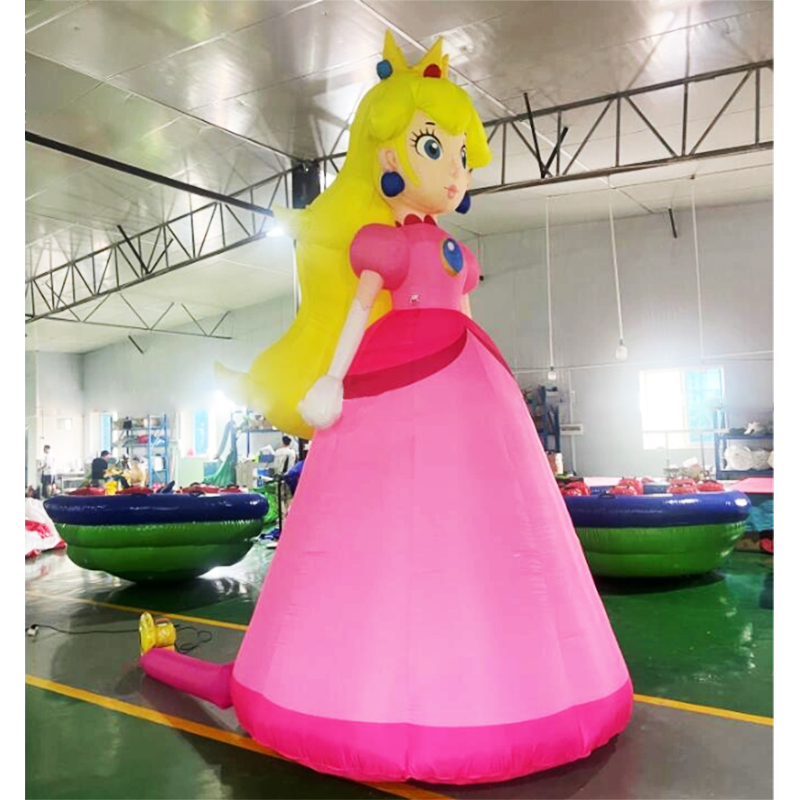 CH Inflatable Super Princess Peach Model For Party,Inflatable Girl Model For Party