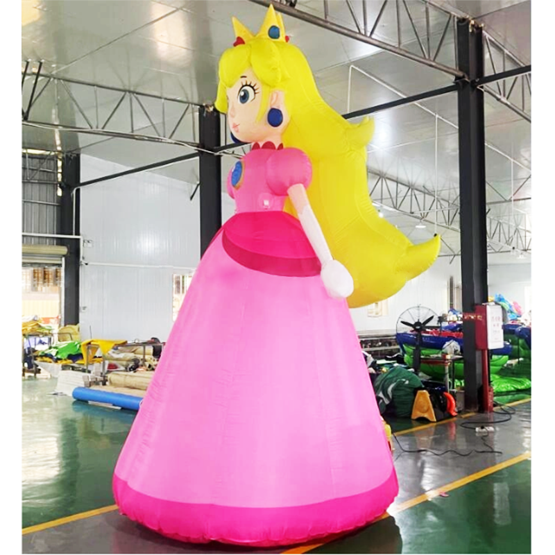 CH Inflatable Super Princess Peach Model For Party,Inflatable Girl Model For Party