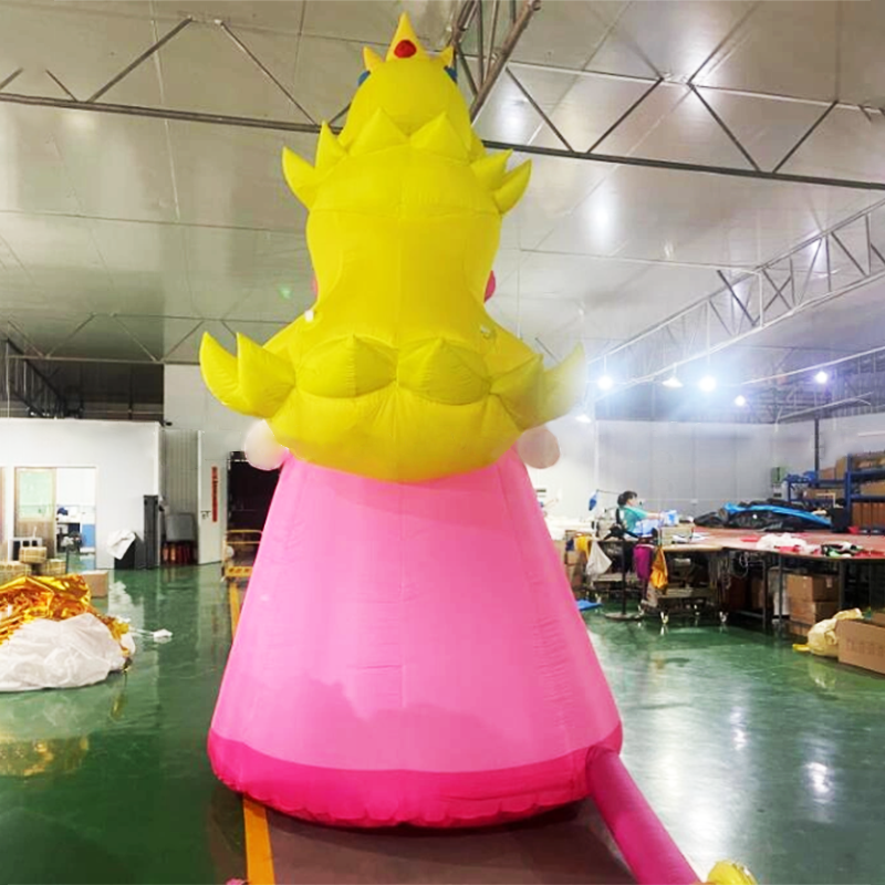 CH Inflatable Super Princess Peach Model For Party,Inflatable Girl Model For Party