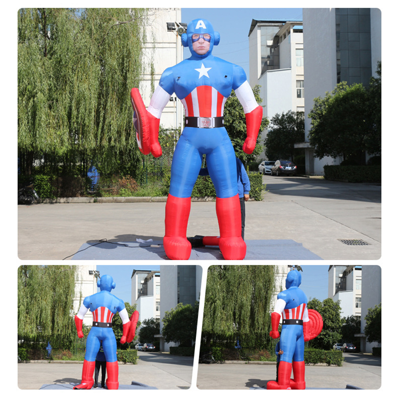 CH Iron Man Theme Advertising Inflatables Cartoon,Giant Inflatable Coffee Cup For Advertising