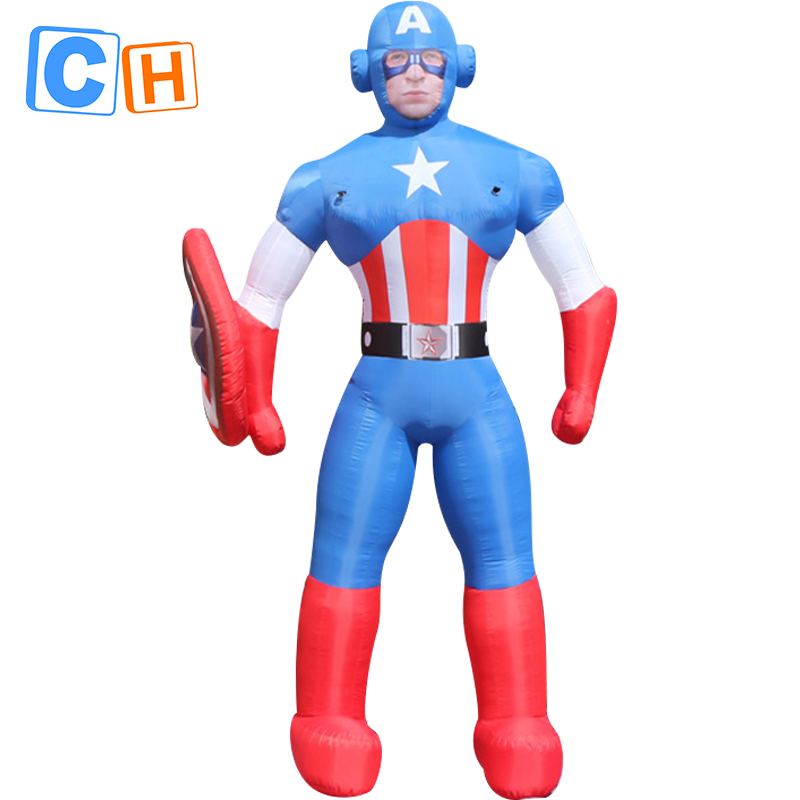 CH Iron Man Theme Advertising Inflatables Cartoon,Giant Inflatable Coffee Cup For Advertising